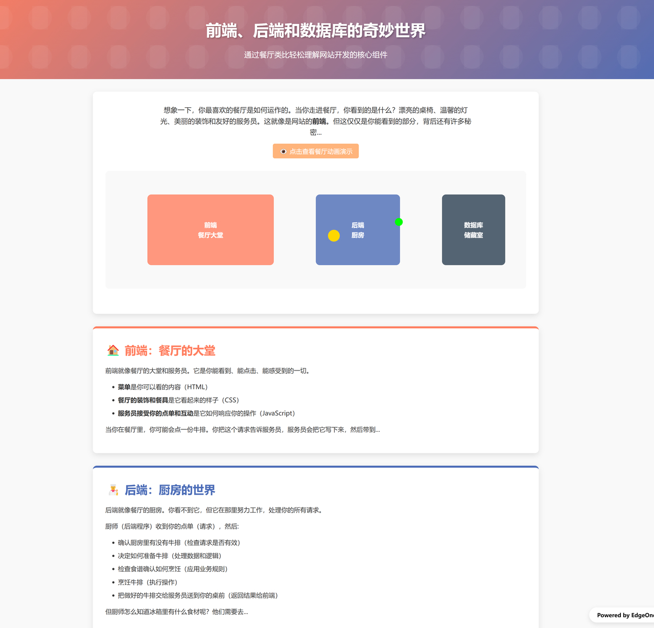“魔法提示词”，让你一键生成可在线访问的设计师级网页-知行创业